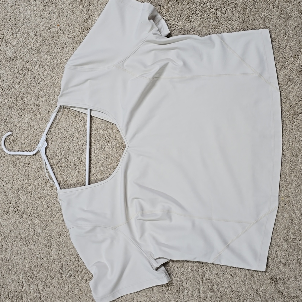 NWT Lululemon NULU Align T-Shirt *White Opal - Picture 4 of 7